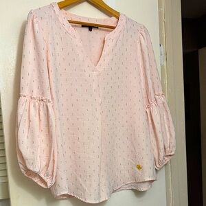 Adrienne Vittadini Light Pink Blouse